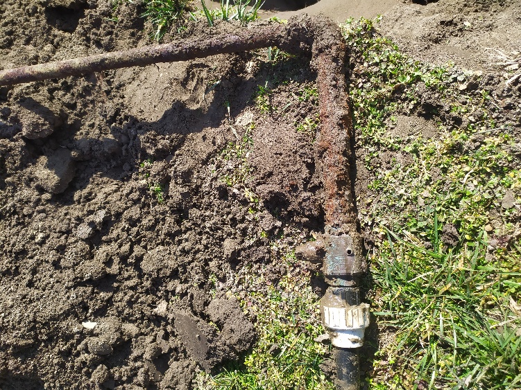Csőtörés bemérés Dunaharaszti – kerti csap feltárása